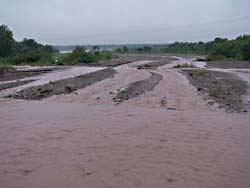 road at monsoon